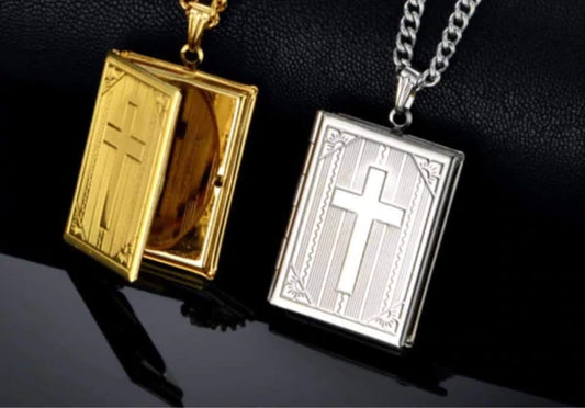 Bible Locket Necklace