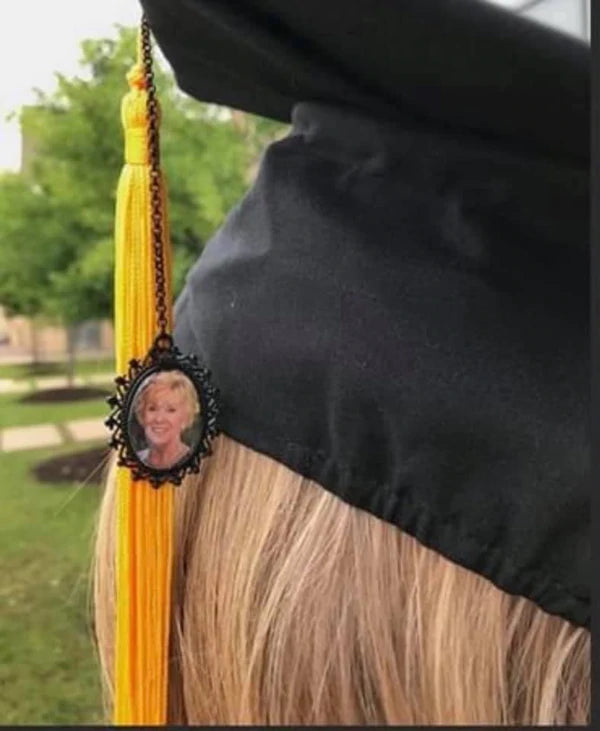 Graduation Cap Wedding Bouquet Photo Charms